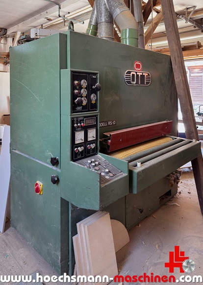 Ott Breitbandschleifmaschine RSO 1100, gebrauchte Holzbearbeitungsmaschinen Neumaschinen Hessen Höchsmann Langen