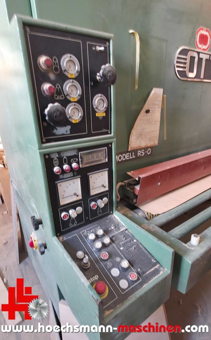 Ott Breitbandschleifmaschine RSO 1100, gebrauchte Holzbearbeitungsmaschinen Neumaschinen Hessen Höchsmann Langen