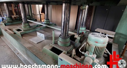 OTT Furnierpresse 300K 120, gebrauchte Holzbearbeitungsmaschinen Neumaschinen Hessen Höchsmann Langen