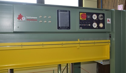 OTT Furnierpresse 3013, gebrauchte Holzbearbeitungsmaschinen Neumaschinen Hessen Höchsmann Langen