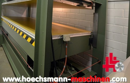 OTT Furnierpresse JU 2513, gebrauchte Holzbearbeitungsmaschinen Neumaschinen Hessen Höchsmann Langen