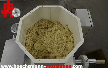 Prodeco Brikettpresse e60 nano Höchsmann Holzbearbeitungsmaschinen Hessen