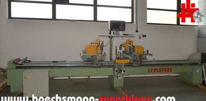 RAPID Doppelgehrungssäge DGL 500-E, Holzbearbeitungsmaschinen Hessen Höchsmann