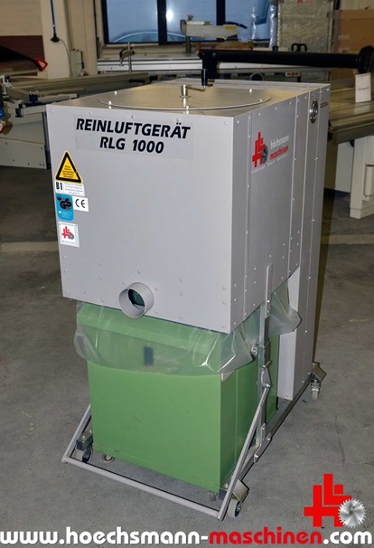 Reinluft Absaugung RLG 1000, gebrauchte Holzbearbeitungsmaschinen und neue, Hessen Höchsmann Langen