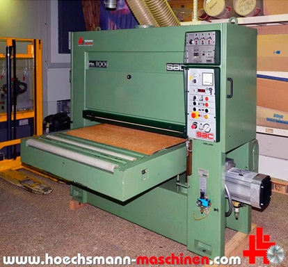 SAC Breitbandschleifmaschine RTE 1100, Holzbearbeitungsmaschinen Hessen Höchsmann