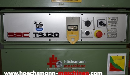 SAC Tischfräse TS120, Holzbearbeitungsmaschinen Hessen Höchsmann