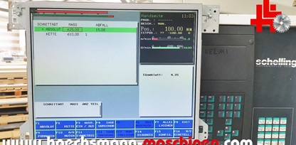 SCHELLING FW 430 Plattenaufteilanlage, Holzbearbeitungsmaschinen Hessen Höchsmann