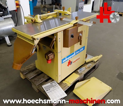 SCHEPPACH Abricht- und Dickenhobelmaschine HMC 3200, kombiniert inkl. LBE 16 Langlochbohreinrichtung, Holzbearbeitungsmaschinen Hessen Höchsmann