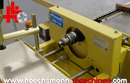 SCHEPPACH Abricht- und Dickenhobelmaschine HMC 3200, kombiniert inkl. LBE 16 Langlochbohreinrichtung, Holzbearbeitungsmaschinen Hessen Höchsmann