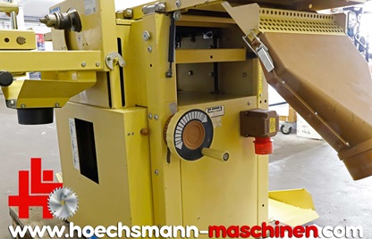 SCHEPPACH Abricht- und Dickenhobelmaschine HMC 3200, kombiniert inkl. LBE 16 Langlochbohreinrichtung, Holzbearbeitungsmaschinen Hessen Höchsmann