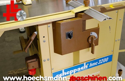 SCHEPPACH Abricht- und Dickenhobelmaschine HMC 3200, kombiniert inkl. LBE 16 Langlochbohreinrichtung, Holzbearbeitungsmaschinen Hessen Höchsmann