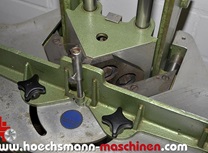 Schleicher Gehrungsstanze f7 Höchsmann Holzbearbeitungsmaschinen Hessen