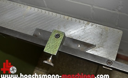 Schleicher Gehrungsstanze f7 Höchsmann Holzbearbeitungsmaschinen Hessen