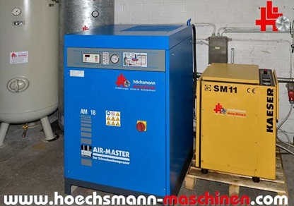 Schneider Schraubenkompressor AM18 Höchsmann Holzbearbeitungsmaschinen Hessen