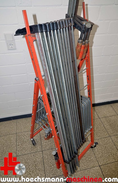 Schraubzwingenwagen, gebrauchte Holzbearbeitungsmaschinen Neumaschinen Hessen Höchsmann Langen