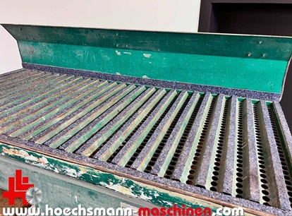 Schuko Schleifstaubabsaugtisch Höchsmann Holzbearbeitungsmaschinen Hessen