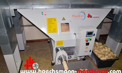 Schuko Absauganlage Vacomat 300 gebrauchte Holzbearbeitungsmaschinen Neumaschinen Hessen Höchsmann Langen + Prodeco Brikettpresse 60