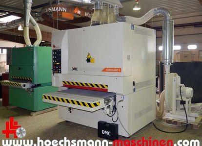 SCM DMC Breitbandschleifmaschine Eurosand ERL 1350 RRR, gebrauchte Holzbearbeitungsmaschinen Neumaschinen Hessen Höchsmann Langen