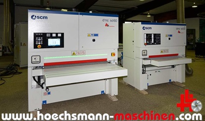 SCM Breitbandschleifmaschine dmc sc60 eye Steuerung Höchsmann Holzbearbeitungsmaschinen Hessen