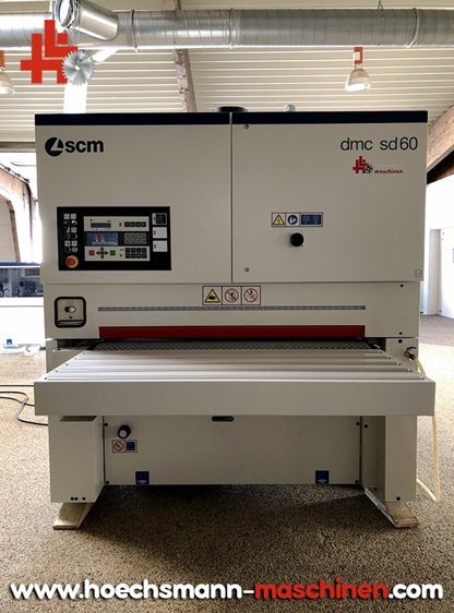 SCM dmc Breitbandschleifmaschine SD60 RCS 135 rcs optimierer Höchsmann Holzbearbeitungsmaschinen Hessen