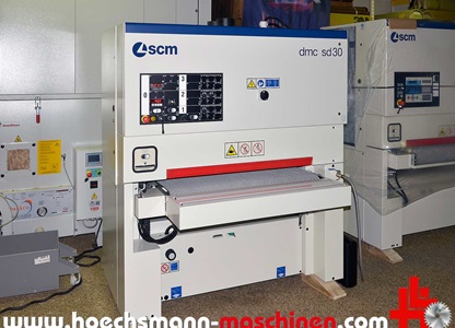 SCM dmc30 Breitbandschleifmaschine Höchsmann Holzbearbeitungsmaschinen Hessen