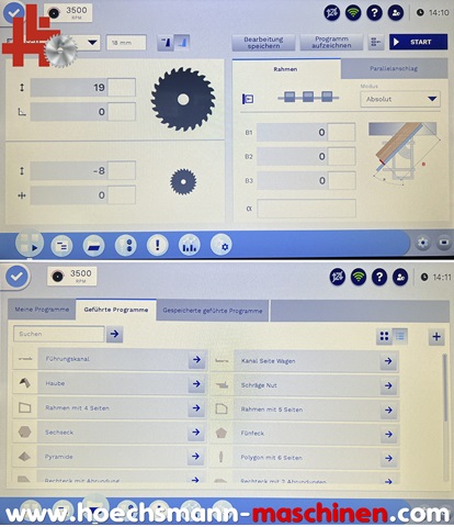 SCM Formatkreissäge SIX Linvincibile eye, Holzbearbeitungsmaschinen Hessen Höchsmann