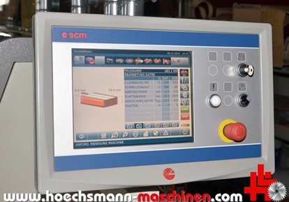 SCM Kantenanleimmaschine Olimpic K1000, gebrauchte Holzbearbeitungsmaschinen Neumaschinen Hessen Höchsmann Langen