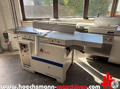 SCM Abrichthobelmaschine minimax fs 52 es, gebrauchte Holzbearbeitungsmaschinen Neumaschinen Hessen Höchsmann Langen