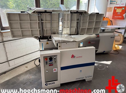 SCM Abrichthobelmaschine minimax fs 52 es, gebrauchte Holzbearbeitungsmaschinen Neumaschinen Hessen Höchsmann Langen
