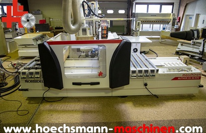 SDCM Morbidelli Author x5 evo 36, Höchsmann Holzbearbeitungsmaschinen Hessen