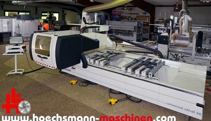 SCM Morbidelli Bearbeitungszentrum Universal X5HDL36, Höchsmann Holzbearbeitungsmaschinen Hessen