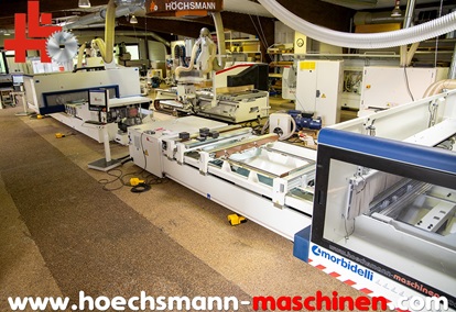 SCM Bearbeitungszentrum Morbidelli m200 Prospace, Höchsmann Holzbearbeitungsmaschinen Hessen