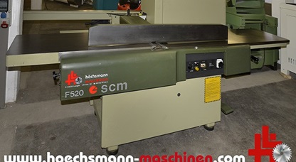 SCM Abrichthobelmaschine F 520 TERSA, Holzbearbeitungsmaschinen Hessen Höchsmann