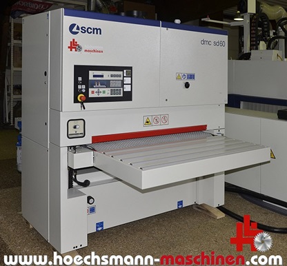 SCM dmc Breitbandschleifmaschine SD60 RCS 135 Höchsmann Holzbearbeitungsmaschinen Hessen