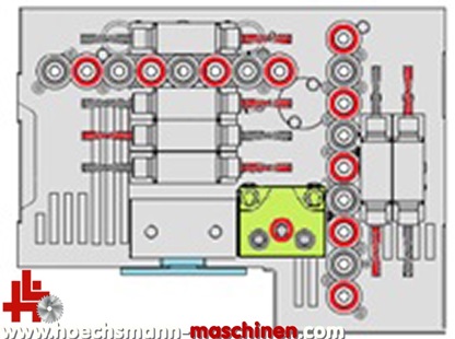 SCM Bearbeitungszentrum Morbidelli m100 m200, Holzbearbeitungsmaschinen Hessen Höchsmann