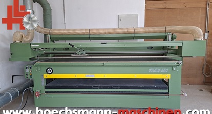 STEKO 288 PBS kombinierte Furnierpresse, Furniersäge und Langbandschleifmaschine, gebrauchte Holzbearbeitungsmaschinen Neumaschinen Hessen Höchsmann Langen