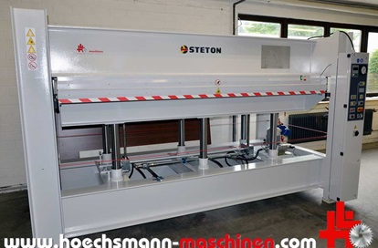 STETON Furnierpresse P120C 3014 450, gebrauchte Holzbearbeitungsmaschinen Neumaschinen Hessen Höchsmann Langen