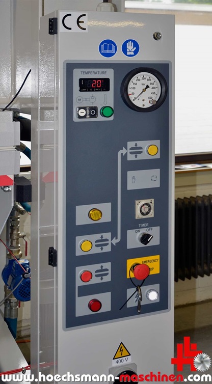 STETON Furnierpresse P120C 3014 450, gebrauchte Holzbearbeitungsmaschinen Neumaschinen Hessen Höchsmann Langen
