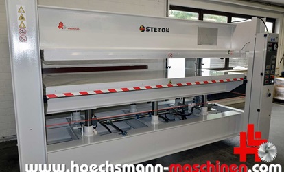 STETON Furnierpresse P120C 3014 450, gebrauchte Holzbearbeitungsmaschinen Neumaschinen Hessen Höchsmann Langen