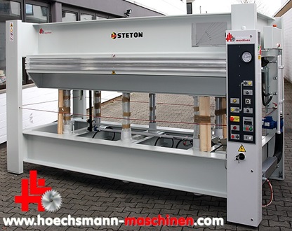 Steton Furnierpresse P160XL 3513 650 digital Höchsmann Holzbearbeitungsmaschinen Hessen