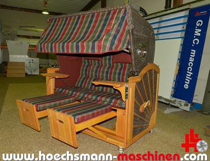Strandkorb, Höchsmann Holzbearbeitungsmaschinen Hessen
