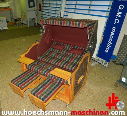 Strandkorb, Höchsmann Holzbearbeitungsmaschinen Hessen
