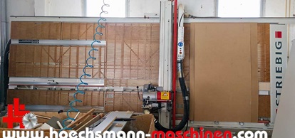 Striebig stehende Plattensäge TRK 6220A, gebrauchte Holzbearbeitungsmaschinen Neumaschinen Hessen Höchsmann Langen