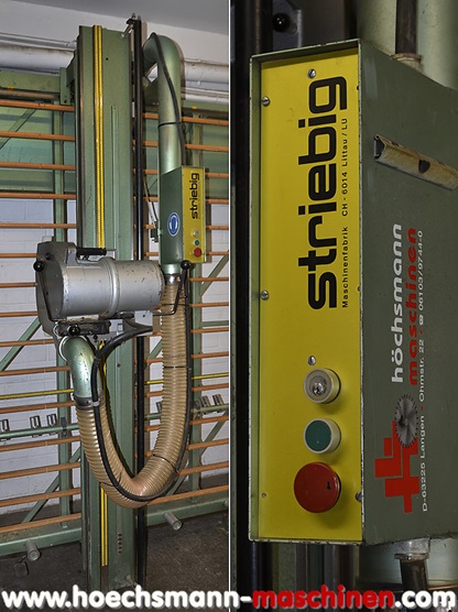 striebig plattensaege 6220a Höchsmann Holzbearbeitungsmaschinen Hessen