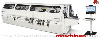 SCM Vierseitenhobelautomat Superset TX, Holzbearbeitungsmaschinen gebrauchte und neue, Hessen Höchsmann Langen