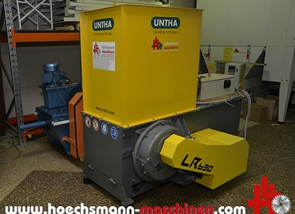 Untha Zerhacker LR 630, Holzbearbeitungsmaschinen Hessen Höchsmann