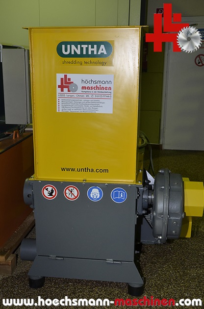 Untha Zerhacker LR 630, Holzbearbeitungsmaschinen Hessen Höchsmann