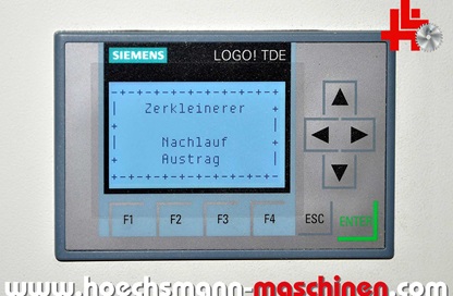 Weima wl4 digital Höchsmann Holzbearbeitungsmaschinen Hessen