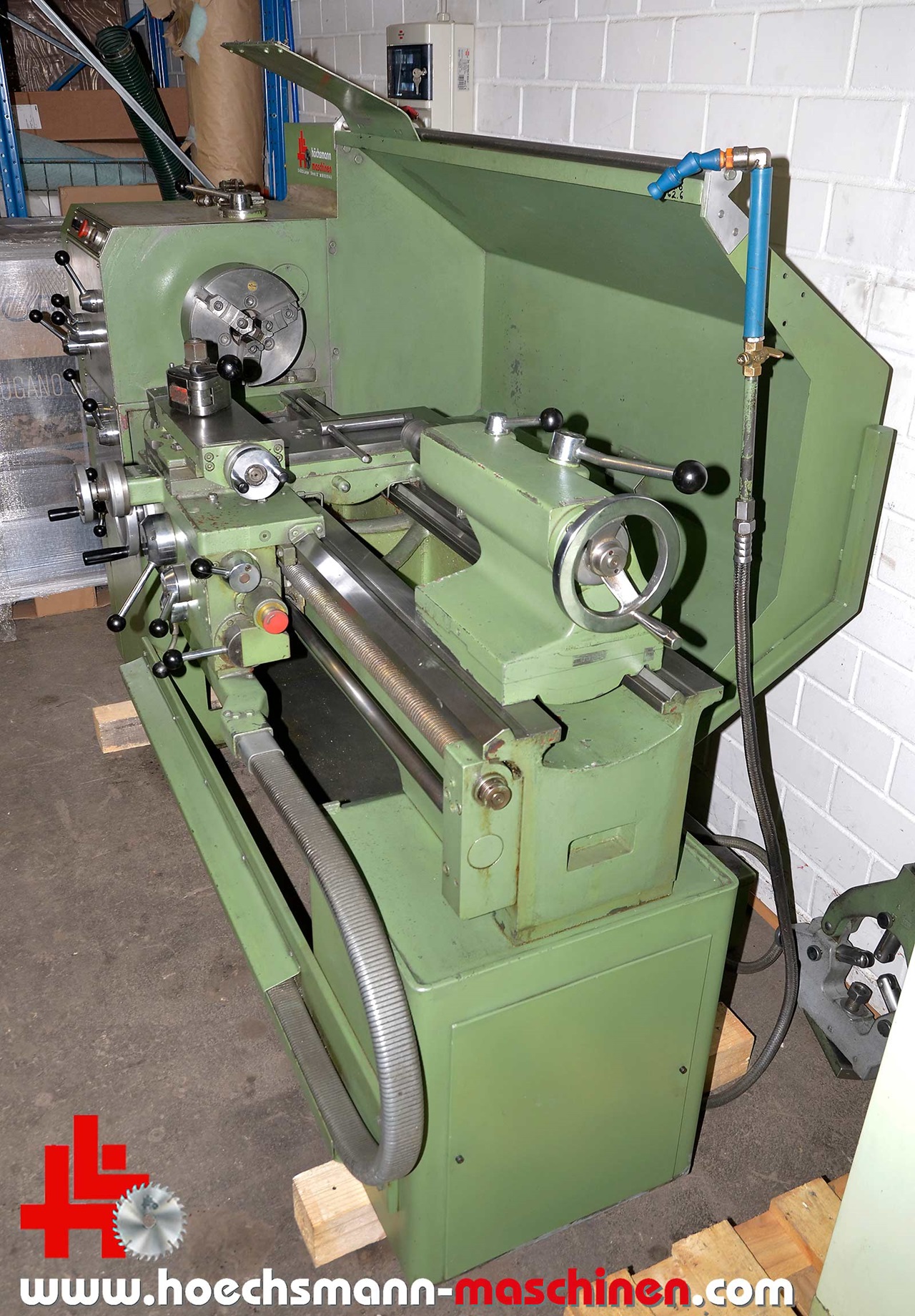 VOEST Drehmaschine Leit- und Zugspindelmaschine ALPINE DA 180/1, Holzbearbeitungsmaschinen Hessen Höchsmann