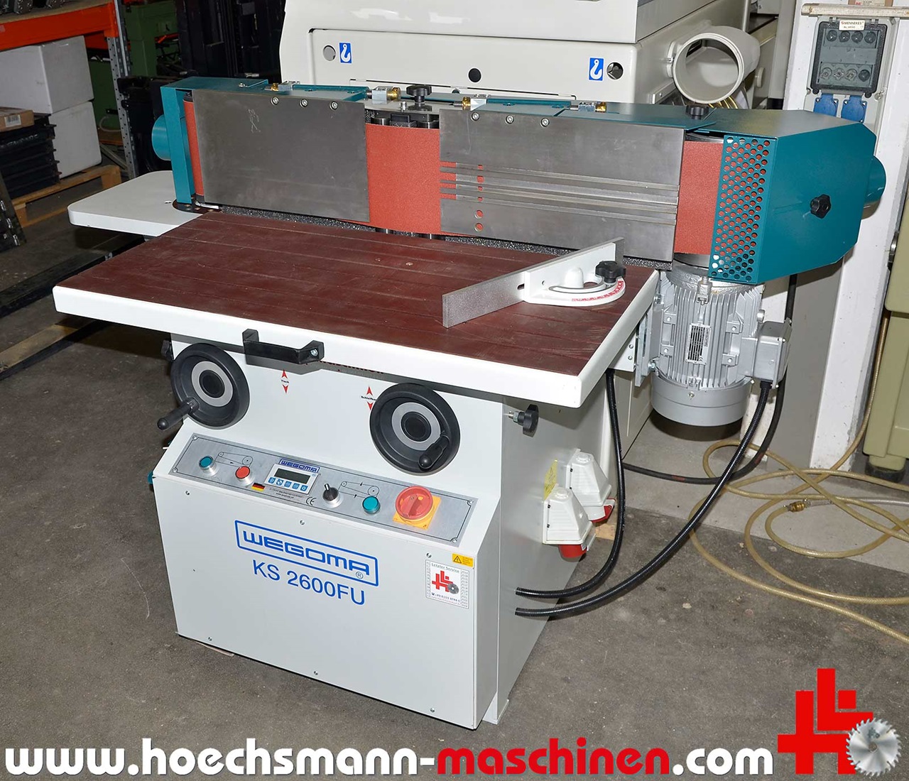 WEGOMA Kantenschleifmaschine KS 2600 FU, Holzbearbeitungsmaschinen Hessen Höchsmann